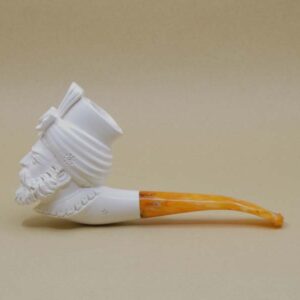 Raj Meerschaum Pipe - Medium