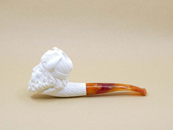 Viking 2 Meerschaum Pipe - Medium