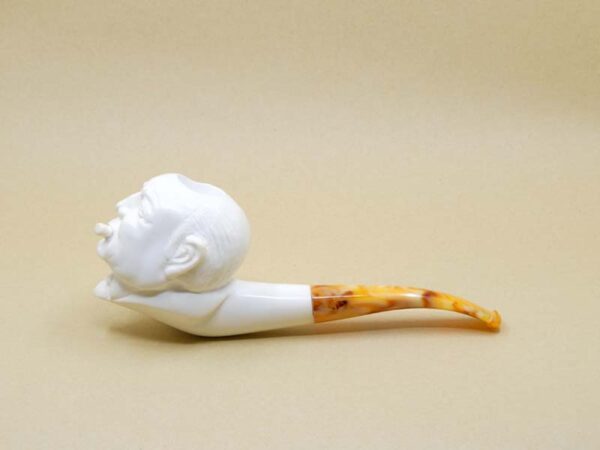 Winston Churchill Meerschaum Pipe - Large