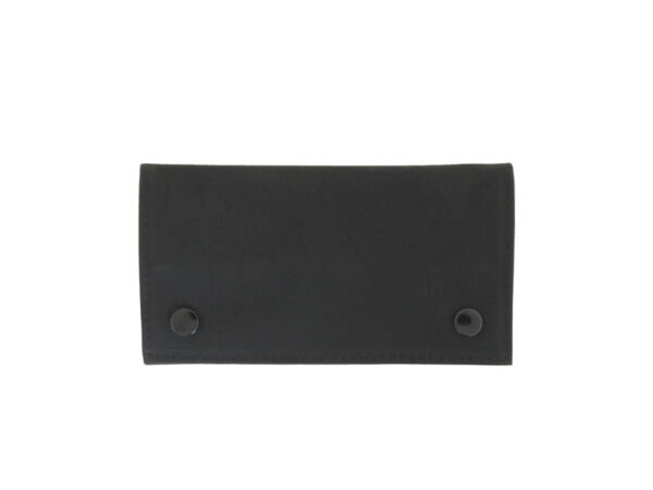 Soft Faux Leather Tobacco Pouch - Black