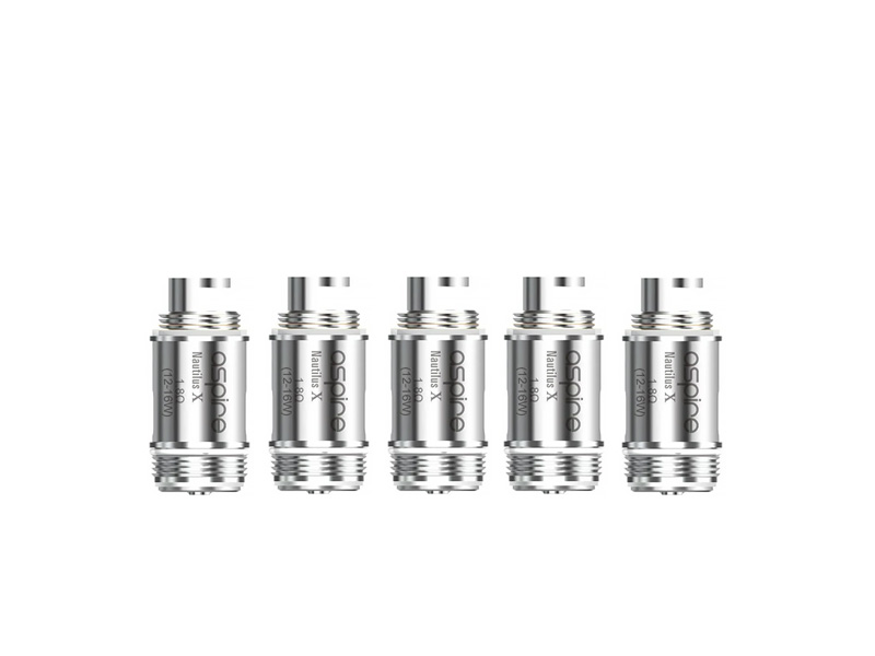 Aspire Nautilus X Coils 1.8 Ohm - 5 Pack - Johnny's Tobacconist