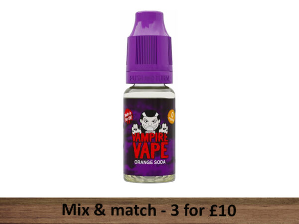 Orange Soda E-liquid - Vampire Vape