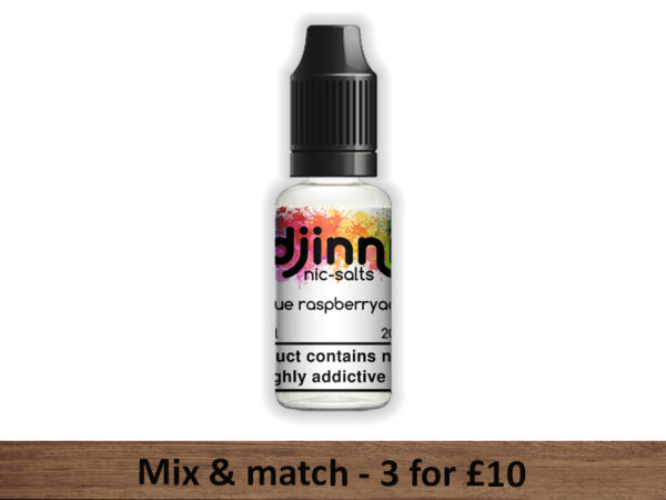 Blue Raspberryade Djinni Nic Salts