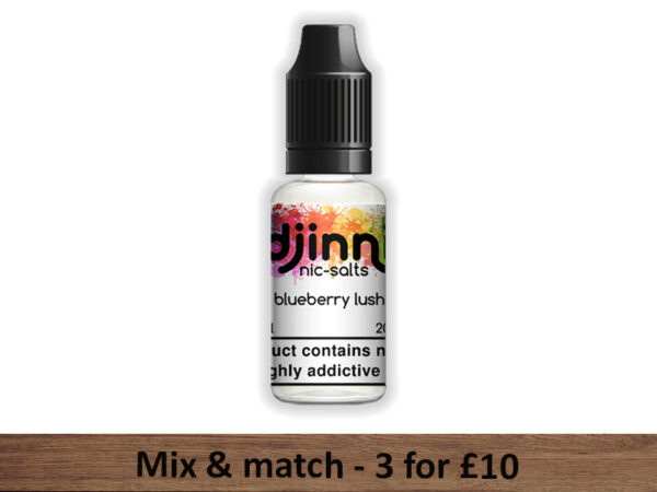 Blueberry Lush Djinni Nic Salts