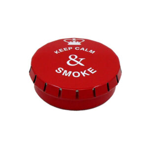 Keep Calm & Smoke Click Tin