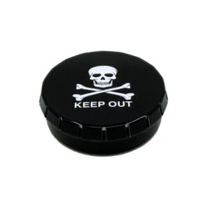 Keep Out Click Tin