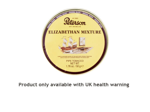 Peterson Elizabethan Mixture Pipe Tobacco 50g